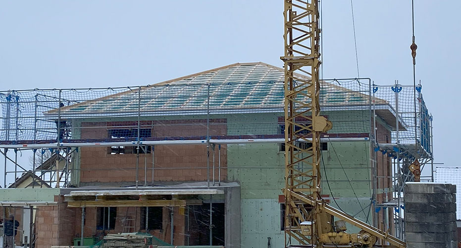 Holzbau Neubau Zimmerei Marc Wetterer