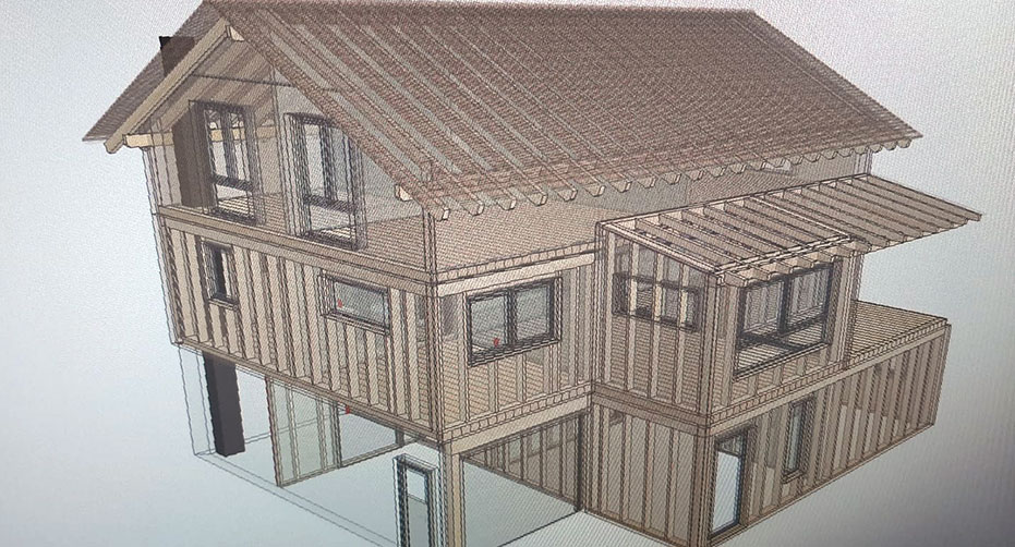 Planung Marc Wetterer Holzbau